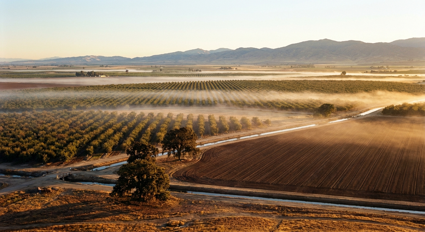 Central Valley farmland